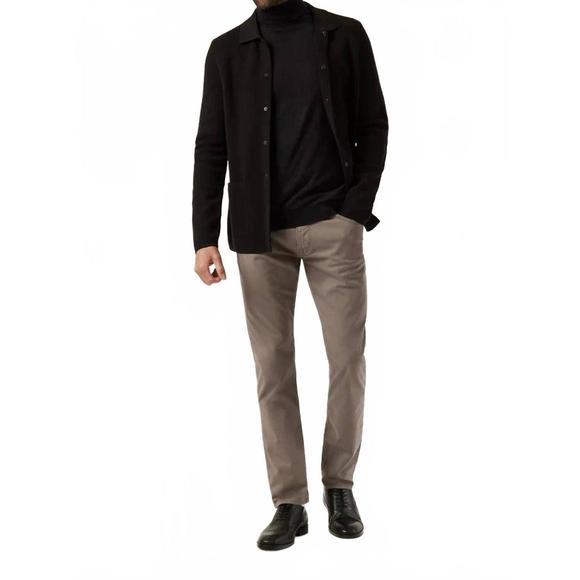 NEW 34 HERITAGE courage straight leg coolmax pants in taupe